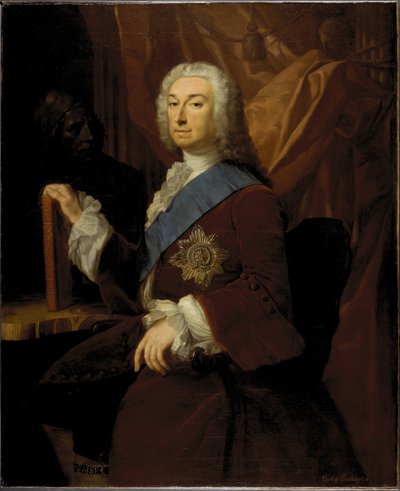 Ritratto di Richard Boyle, 3° Conte di Burlington da George Knapton