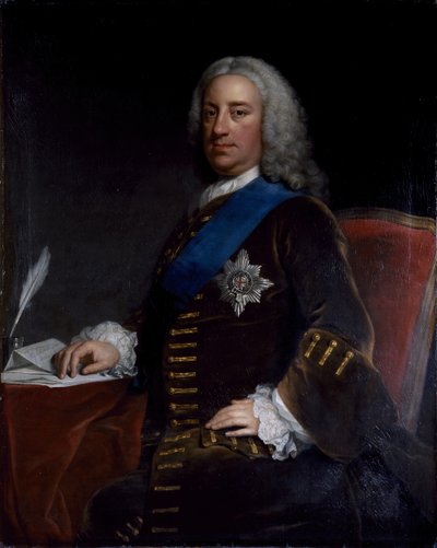 Ritratto di William Cavendish, 3º Duca di Devonshire, fine anni 1730-inizio anni 1740 da George Knapton