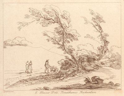 Senza titolo: Paesaggio da George Knapton