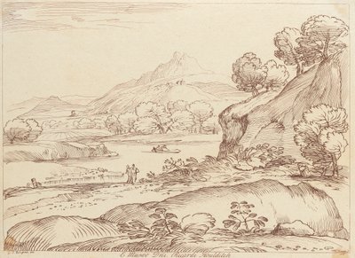 Senza titolo: scena pastorale da George Knapton