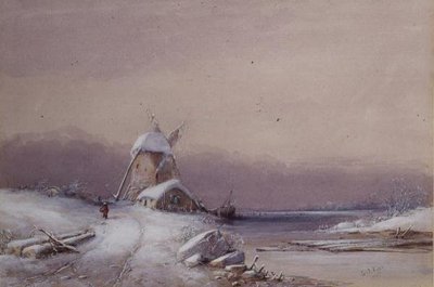 Paesaggio invernale da George Knox