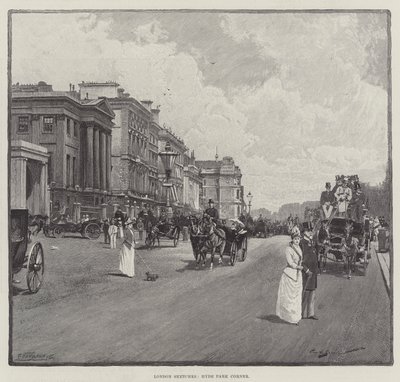 Schizzi di Londra, Hyde Park Corner da George L. Seymour