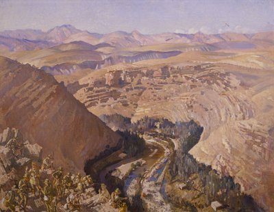 Gola di Barada, 30 settembre 1918 da George Lambert