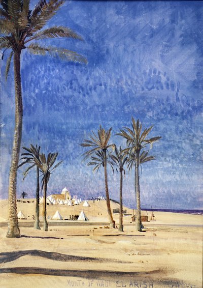Foce del Wady el Arish da George Lambert
