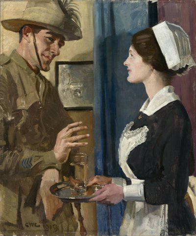 Il soldato e la fanciulla da George Lambert