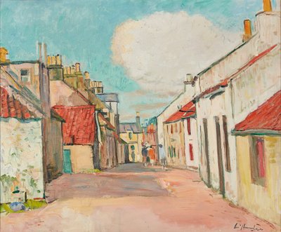 Scena di strada, Largo da George Leslie Hunter