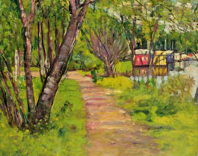 Il sentiero, Loch Lomond da George Leslie Hunter