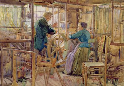 Tessitori, a Coventry, 1895 da George Lilly Anderson