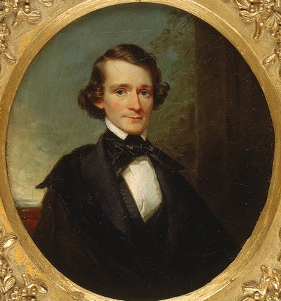 Ritratto di un gentiluomo di New York, ca. 1840 da George Linen