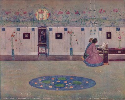Il Boudoir Bianco, c1905 da George Logan