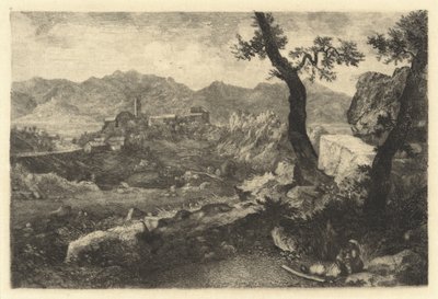 Una Vista Vicino a Roma da George Loring Brown