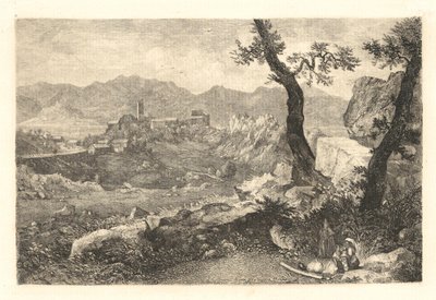 Una vista vicino a Roma da George Loring Brown