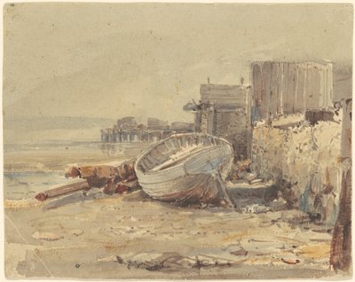 Imbarcazione arenata da George Loring Brown