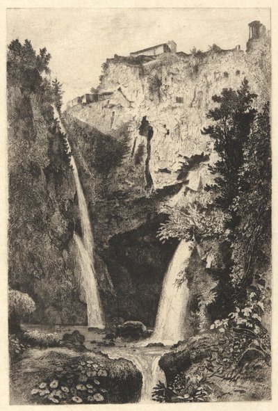 Le Cascate di Tivoli da George Loring Brown