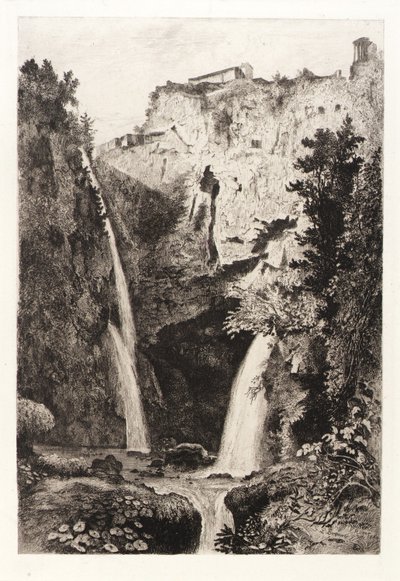 Le cascate di Tivoli da George Loring Brown