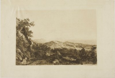 Veduta di Ariccia da George Loring Brown
