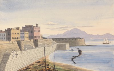 Il bastione del re, il Club House Hotel, Gibilterra da George Lothian Hall