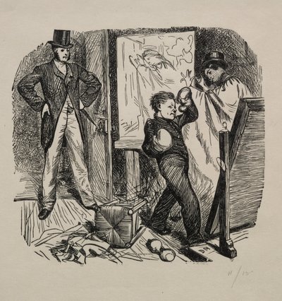 Un Kettledrum a Mayfair, 1862 da George Louis Palmella Busson Du Maurier