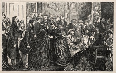 Un tamburo in Mayfair, 1862 da George Louis Palmella Busson Du Maurier