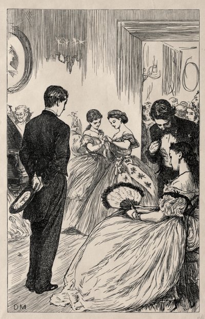 Coelebs in cerca di una busta Mulready da George Louis Palmella Busson Du Maurier
