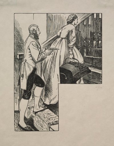 Pulizie a Belgravia da George Louis Palmella Busson Du Maurier