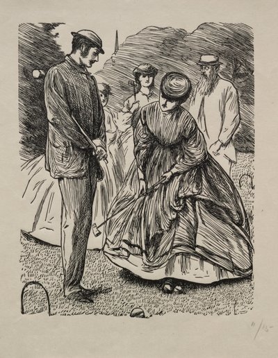 Come non giocare, 1865 da George Louis Palmella Busson Du Maurier