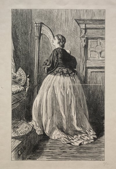 O canta di nuovo quella semplice canzone, 1862 da George Louis Palmella Busson Du Maurier