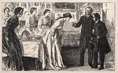 Cercasi un curato. Piuttosto un calvario per il reverendo M. Green, 1865 da George Louis Palmella Busson Du Maurier