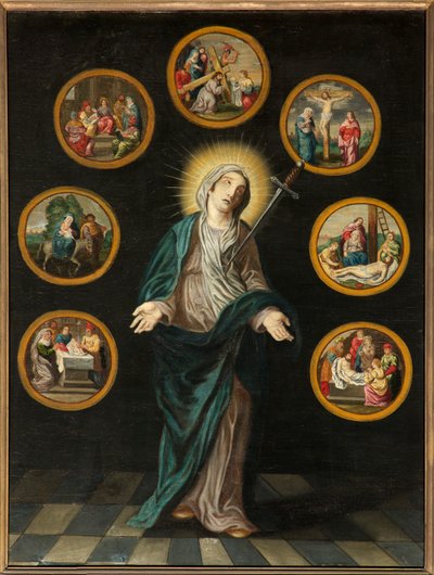 Chiesa parrocchiale (Parochiekerk Onze-Lieve-Vrouw). Interno. da Bartolome Esteban and studio Murillo