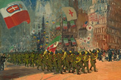 I Bersaglieri da George Luks