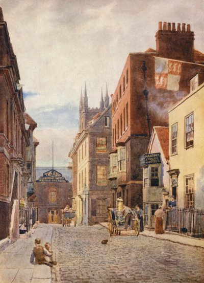 Church Street, vista verso sud da George Moore Henton