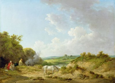 Un accampamento di zingari da George Morland