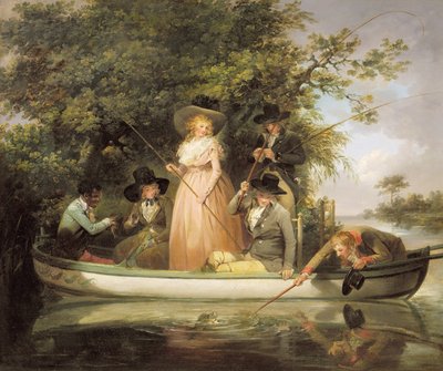 Una festa di pesca da George Morland