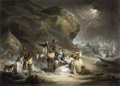Ospitalità Africana, inciso da John Raphael Smith, 1791 da George Morland