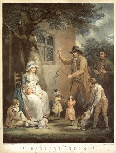 Cani danzanti da George Morland