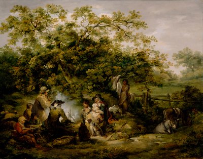 Accampamento di zingari da George Morland