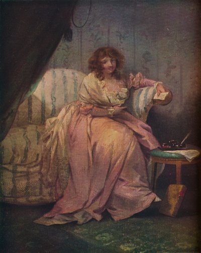 Signora Morland di George Morland, XVIII secolo, 1913 da George Morland
