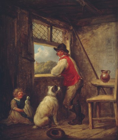 Contadino alla finestra da George Morland