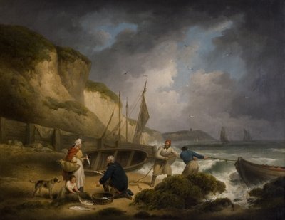 Vendita di Pesce, c.1799 da George Morland
