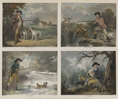 Scene di caccia da George Morland