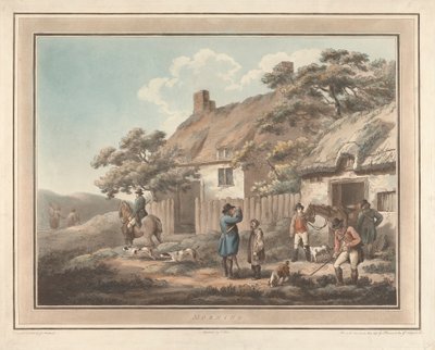 Caccia [una coppia]: 1. Mattina da George Morland