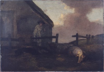 Guardiano di maiali da George Morland