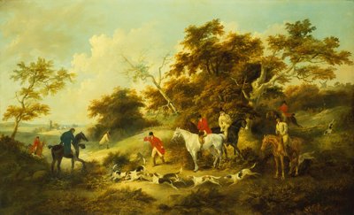 La morte della volpe da George Morland