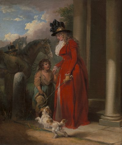 La porta dello scudiero da George Morland