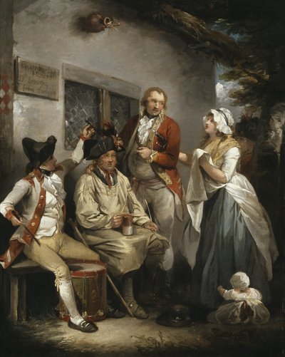 Trapanazione di una recluta da George Morland