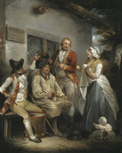 Trapanazione di una recluta, c. 1790 da George Morland