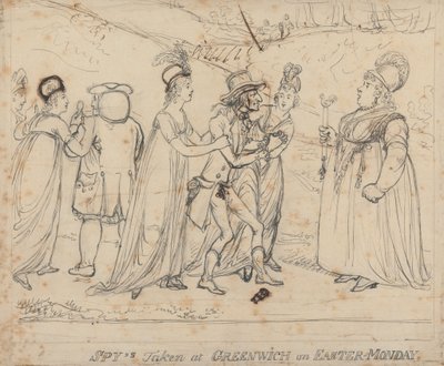 Spie Catturate a Greenwich il Lunedì di Pasqua da George Moutard Woodward