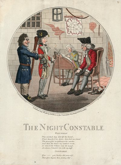 Il guardiano notturno da George Moutard Woodward