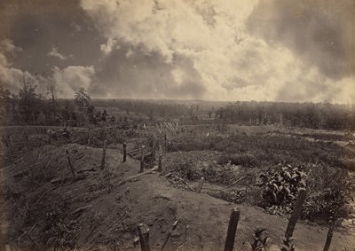 Campo di battaglia di Atlanta, Georgia, 22 luglio 1864. N. 2 da George N. Barnard