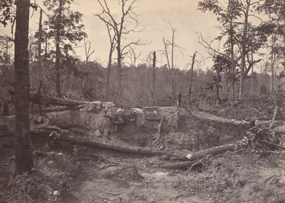 Campo di battaglia di New Hope Church, GA, n. 2 da George N. Barnard